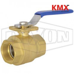2 Piece Industrial Brass Ball Valve BV2BV-05011-A