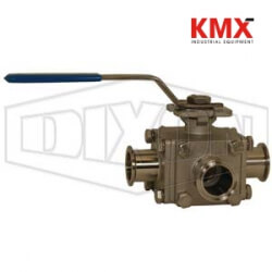 3-way Multi-port Sanitary Stainless Steel Ball Valve BV3SULF050C-A