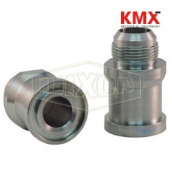 Straight Flange x Male JIC Hydraulic Adapter C6100F2024
